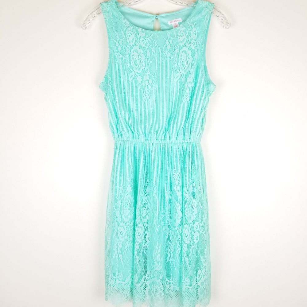Xhilaration Pastel Teal Dress